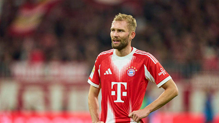 Konrad Laimer enjoying playing football under Vincent Kompany at Bayern Munich.
