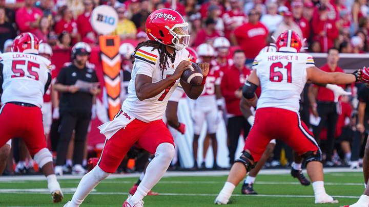 Oct 3, 2026; Lincoln, Nebraska, USA; Maryland Terrapins quarterback Malik Washington (7) scrambles against the Nebraska Cornhuskers during the second quarter at Memorial Stadium. Mandatory Credit: Dylan Widger-Imagn Images Oct 3, 2026; Lincoln, Nebraska, USA; Maryland Terrapins quarterback Malik Washington (7) scrambles against the Nebraska Cornhuskers during the second quarter at Memorial Stadium. Mandatory Credit: Dylan Widger-Imagn Images