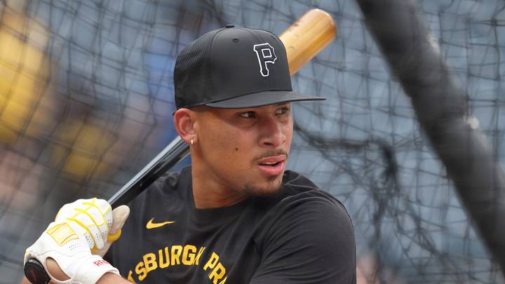 Jul 24, 2026; Pittsburgh, Pennsylvania, USA; Pittsburgh Pirates catcher Shawn Ross in the batting cage before the game against the Chicago Cubs at PNC Park. Mandatory Credit: Charles LeClaire-Imagn Images Jul 24, 2026; Pittsburgh, Pennsylvania, USA; Pittsburgh Pirates catcher Shawn Ross in the batting cage before the game against the Chicago Cubs at PNC Park. Mandatory Credit: Charles LeClaire-Imagn Images