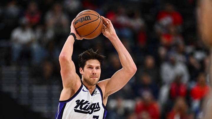 Mar 14, 2026; Inglewood, California, USA; Sacramento Kings forward Doug McDermott (7) looks to pass against the LA Clippers during the second half at Intuit Dome. Mandatory Credit: Jonathan Hui-Imagn Images Mar 14, 2026; Inglewood, California, USA; Sacramento Kings forward Doug McDermott (7) looks to pass against the LA Clippers during the second half at Intuit Dome. Mandatory Credit: Jonathan Hui-Imagn Images