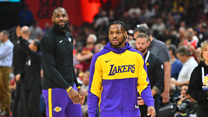 Bronny James got his first career NBA points, but it was a night to forget otherwise for the Lakers.
