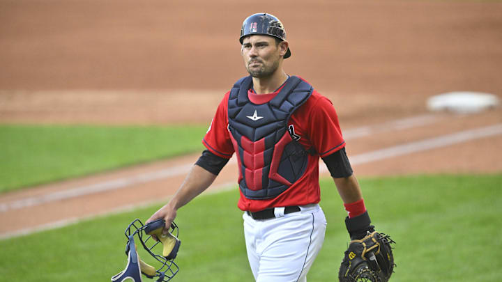 Cleveland Guardians catcher Luke Maile.