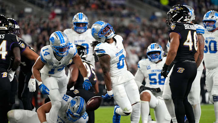 Detroit Lions v Baltimore Ravens