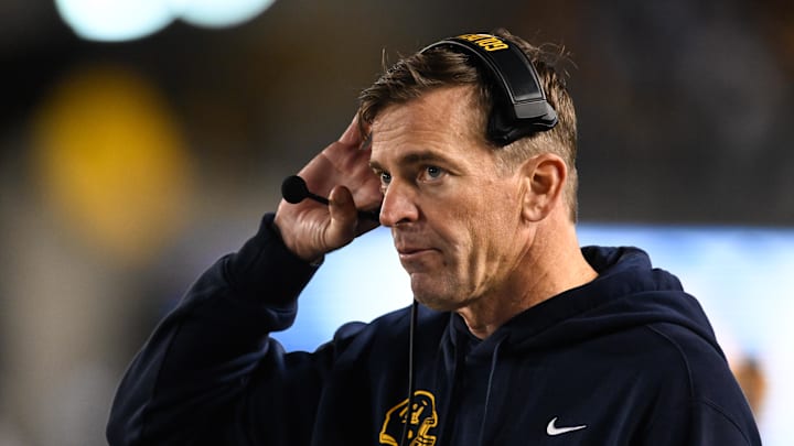 Cal head coach Justin Wilcox Cal head coach Justin Wilcox