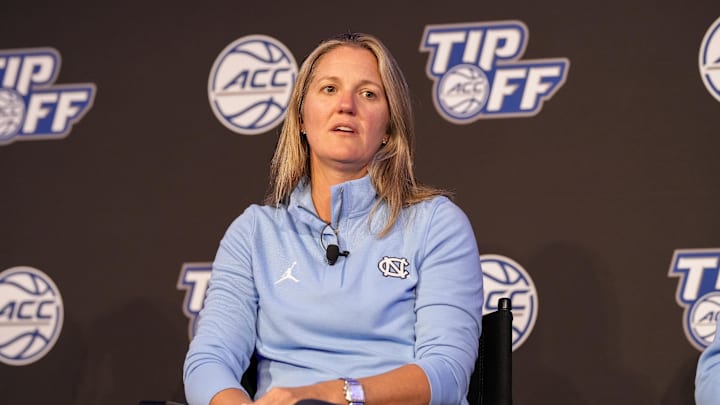 UNC coach Courtney Banghart UNC coach Courtney Banghart