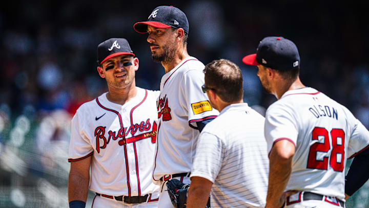 Austin Riley, Charlie Morton, Atlanta Braves
