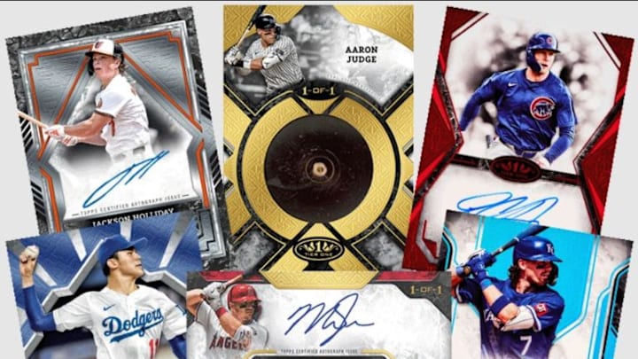 Topps Tier One Bat-Knob Cards
