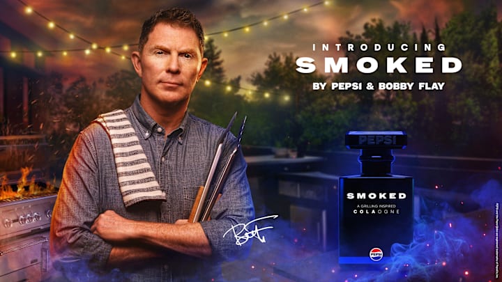 Pepsi and Bobby Flay present SMOKED cologne - credit: Pepsi