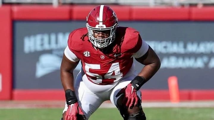 Alabama Transfer OT Miles McVay Alabama Transfer OT Miles McVay