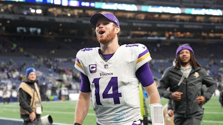 Minnesota Vikings QB Sam Darnold.