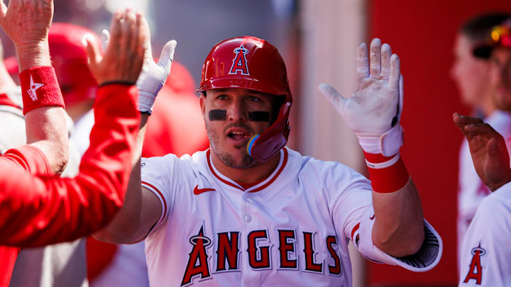 Mike Trout, Baltimore Orioles v Los Angeles Angels