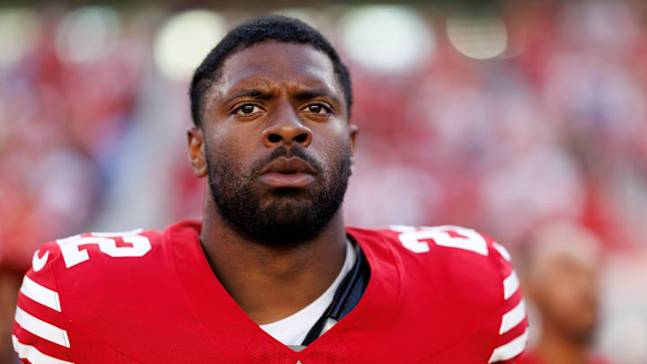 Tre Brown with the San Francisco 49ers Tre Brown with the San Francisco 49ers