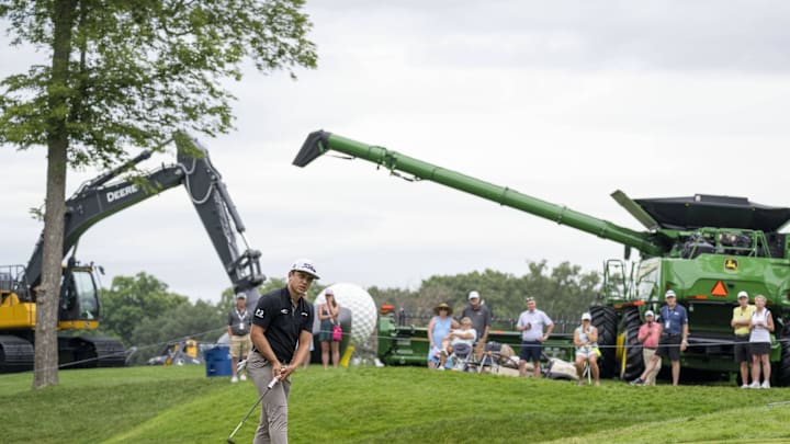 Plenty of heavy equipment and low scoring can be found at the John Deere Classic. Plenty of heavy equipment and low scoring can be found at the John Deere Classic.