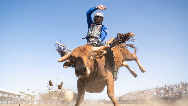 Stetson Wright at the Desert Rodeo Stetson Wright at the Desert Rodeo