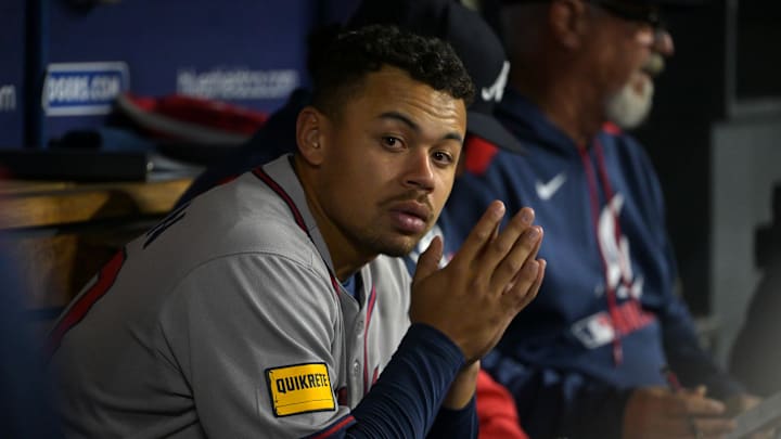 Atlanta Braves catcher Drake Baldwin