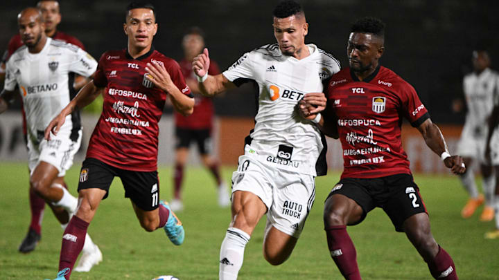 Carabobo e Atlético-MG empataram sem gols na Venezuela Carabobo e Atlético-MG empataram sem gols na Venezuela