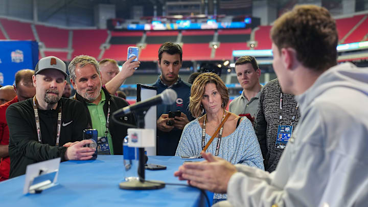 One top collegiate QB is also getting nods of NFL approval from one ESPN analyst. One top collegiate QB is also getting nods of NFL approval from one ESPN analyst.