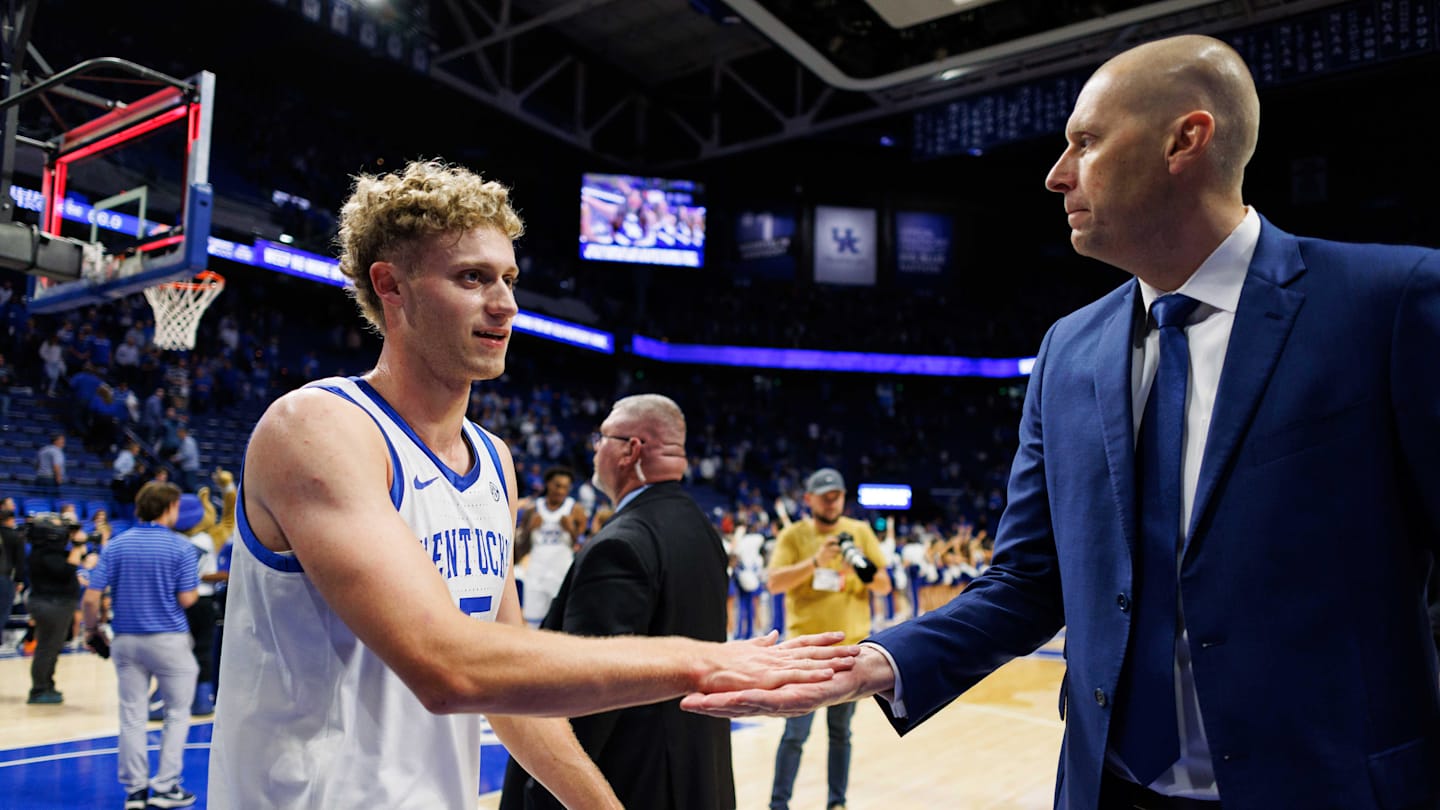 Kentucky guard Collin Chandler sounds off on his belief in Coach Mark Pope