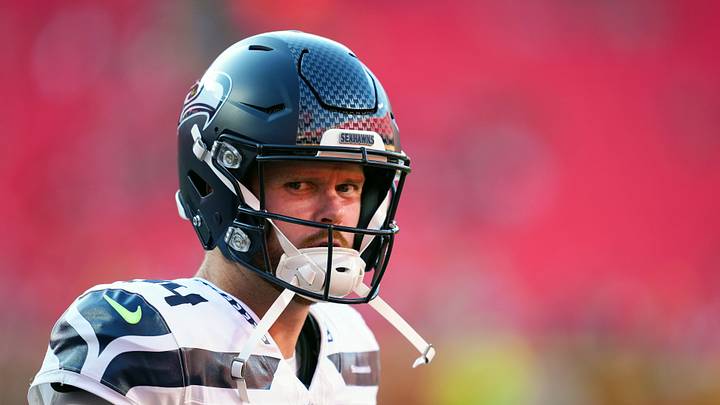 Seattle Seahawks quarterback Sam Darnold (14)