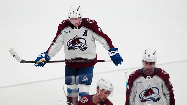The Avalanche are one loss away from getting swept in the Western Conference Final.