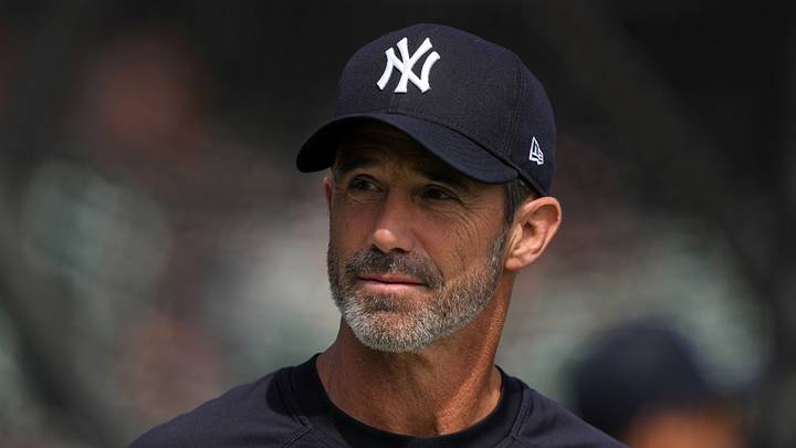 New York Yankees bench coach Brad Ausmus New York Yankees bench coach Brad Ausmus
