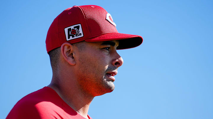 Cincinnati Reds first base Christian Encarnacion-Strand (33)