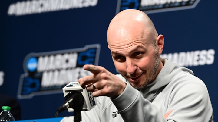 Former Bryant University Bulldogs head coach Phil Martelli Jr. Mandatory Credit: Ken Blaze-Imagn Images