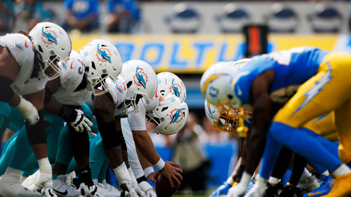 Miami Dolphins offensive line