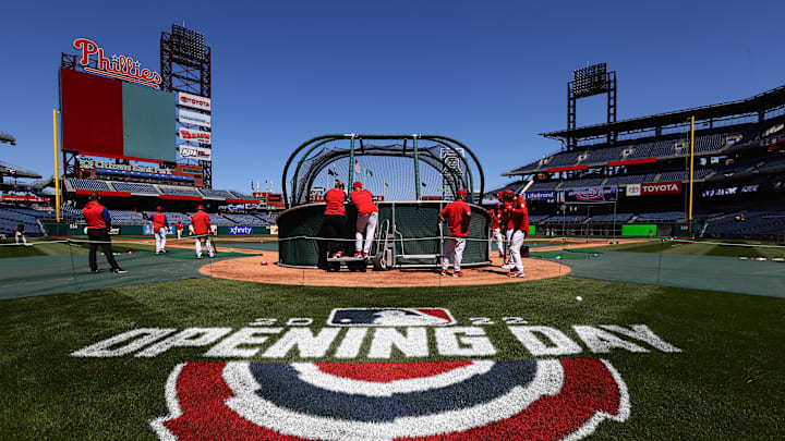 The Philadelphia Phillies' home opener is scheduled for Monday, March 31