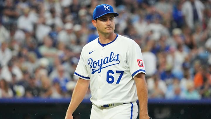 Kansas City Royals starting pitcher Seth Lugo