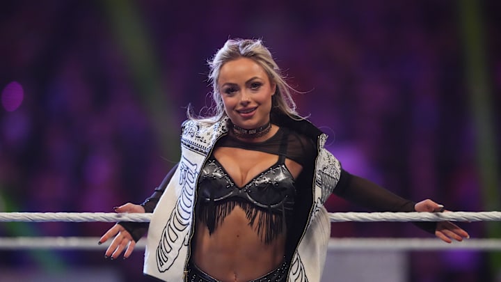 Liv Morgan during the Women’s Royal Rumble during the WWE Royal Rumble in February 2025. Liv Morgan during the Women’s Royal Rumble during the WWE Royal Rumble in February 2025.