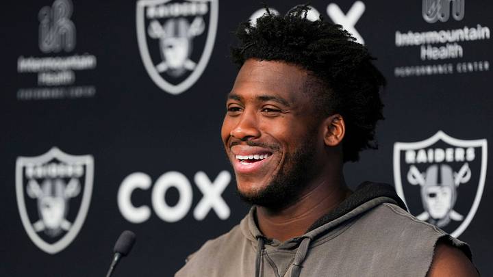 Las Vegas Raiders DE Malcolm Koonce Las Vegas Raiders DE Malcolm Koonce