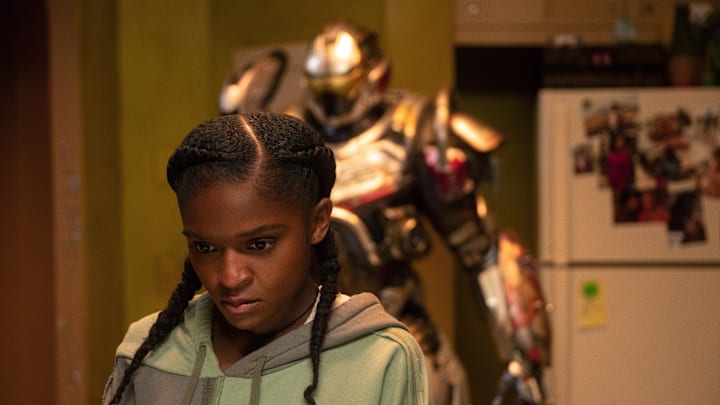 Ironheart/Riri Williams (Dominique Thorne) in Marvel Television's IRONHEART. Photo by Jalen Marlowe. © 2024 MARVEL. All Rights Reserved.