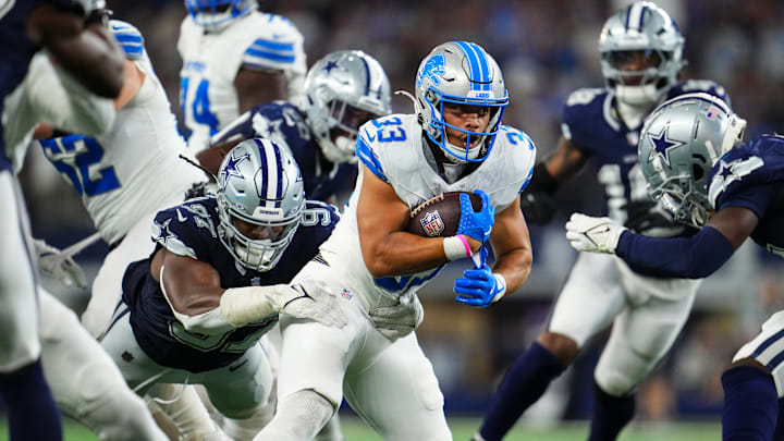 Los Detroit Lions y Dallas Cowboys compiten en la Conferencia Nacional de la NFL