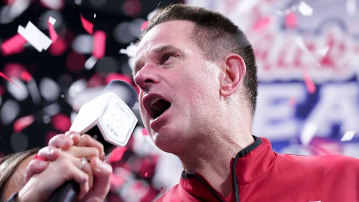 Curt Cignetti and Indiana are seeking a national title next week, and ESPN's Pete Thamel pulled out a surprising statistic.