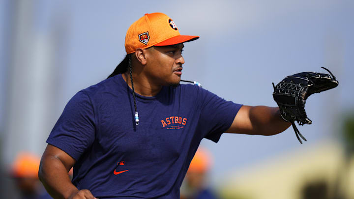 Houston Astros pitcher Luis Garcia