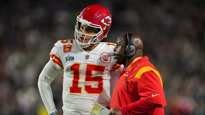 Patrick Mahomes, Eric Bieniemy, Kansas City Chiefs