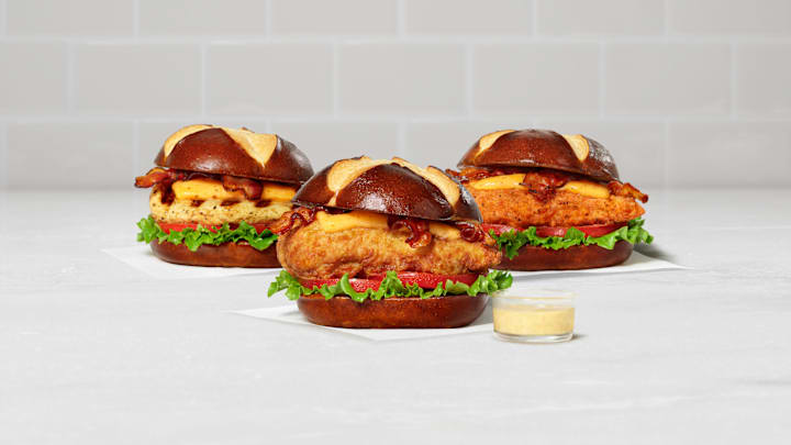 Chick-fil-A Pretzel Cheddar Club