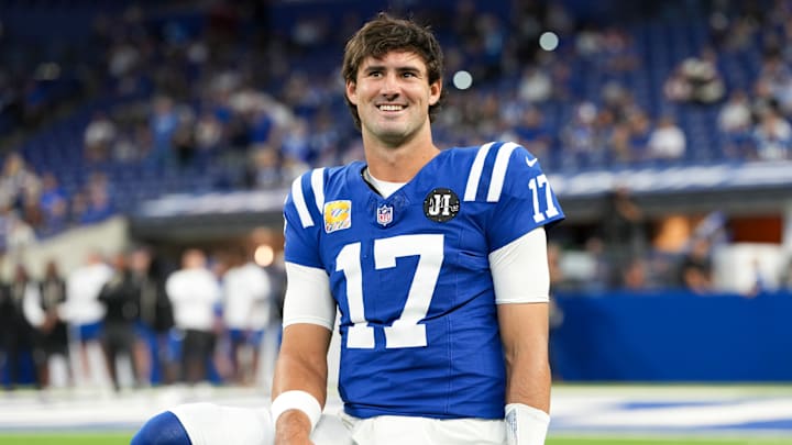 Daniel Jones of the Indianapolis Colts