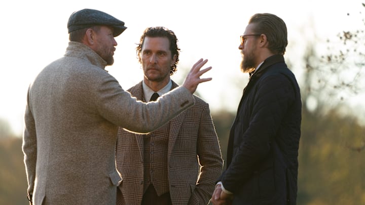 Photo: The Gentlemen.. Image Courtesy Christopher Raphael/STXfilms