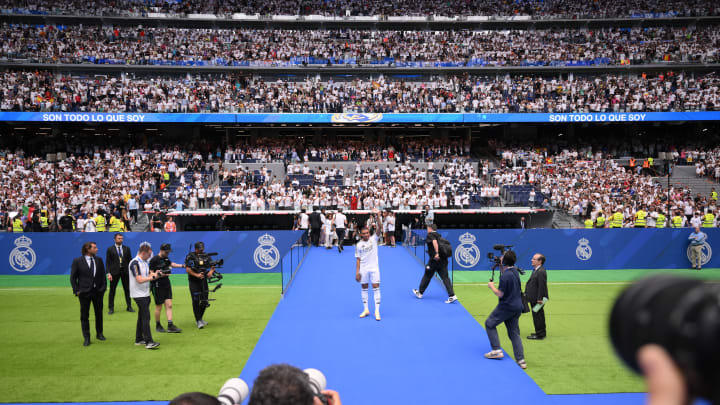 Real Madrid Unveils New Signing Kylian Mbappe