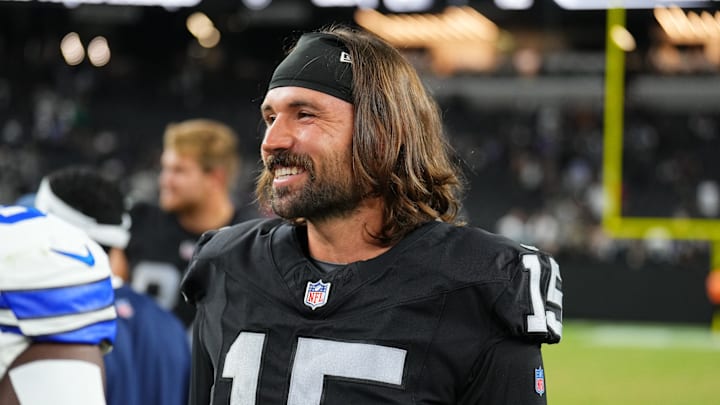 Las Vegas Raiders QB Gardner Minshew.
