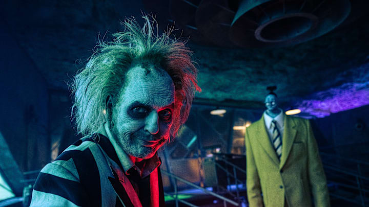 MICHAEL KEATON as Beetlejuice in “BEETLEJUICE BEETLEJUICE"