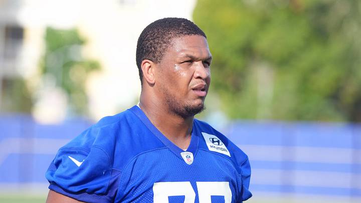 Aug 30, 2026; Woodland Hills, CA, USA; Los Angeles Rams linebacker Alaric Jackson (77) at practice at the Rams Practice Facility. Mandatory Credit: Kirby Lee-Imagn Images Aug 30, 2026; Woodland Hills, CA, USA; Los Angeles Rams linebacker Alaric Jackson (77) at practice at the Rams Practice Facility. Mandatory Credit: Kirby Lee-Imagn Images