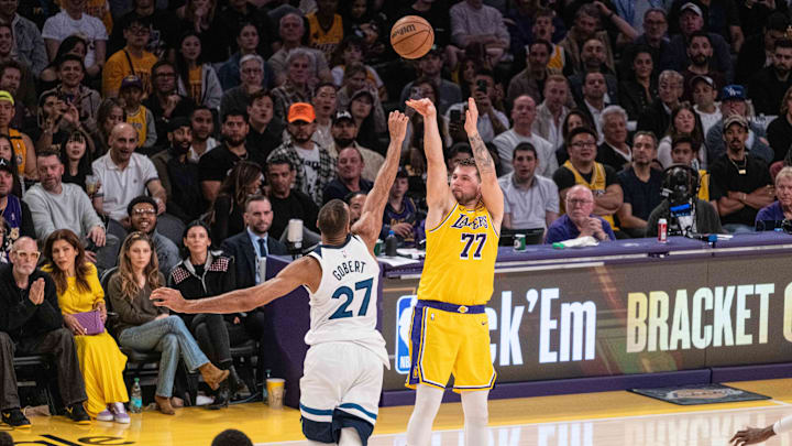 Led by Luka Dončić, the Lakers avenged their Game 1 loss to the Timberwolves