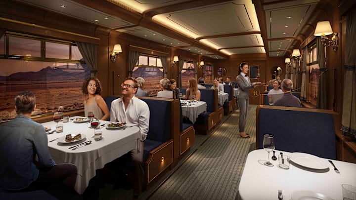 Utopia of the Seas Royal Railway Utopia Station