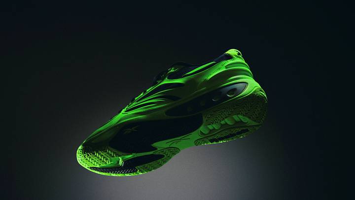 The Reebok Engine A 'Solar Lime' Brings Energy to Basketball Courts