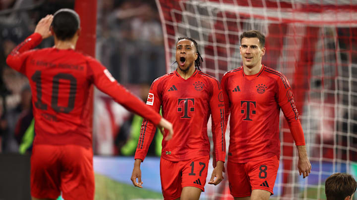 Michael Olise, Leon Goretzka, Leroy Sane
