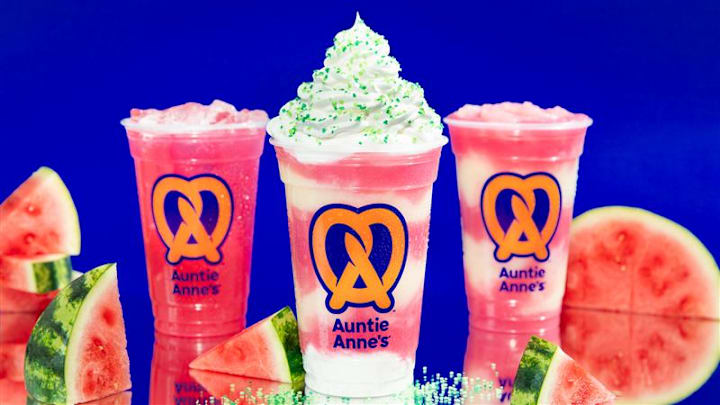 Auntie Anne's Watermelon Lemonade
