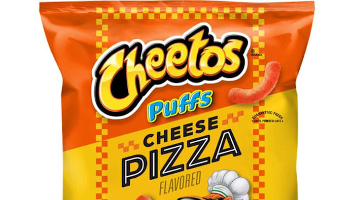New Cheetos Puffs Cheese Pizza